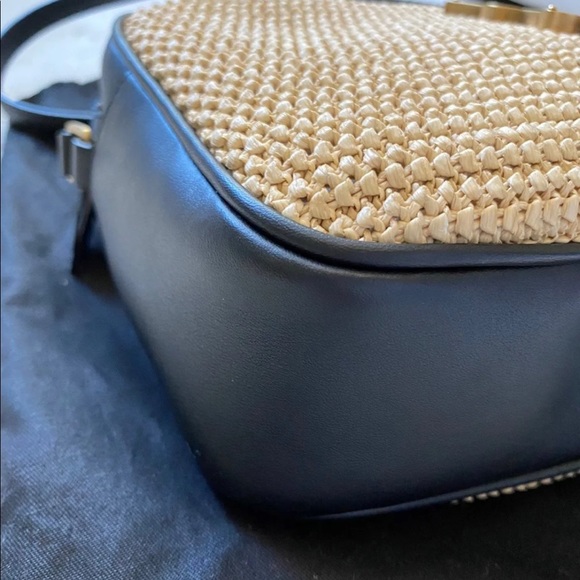 Yves Saint Laurent YSL Raffia Camera Bag - Picture 3 of 16